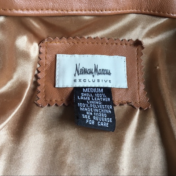 Neiman Marcus Exclusive Leather Jacket - Picture 4 of 7